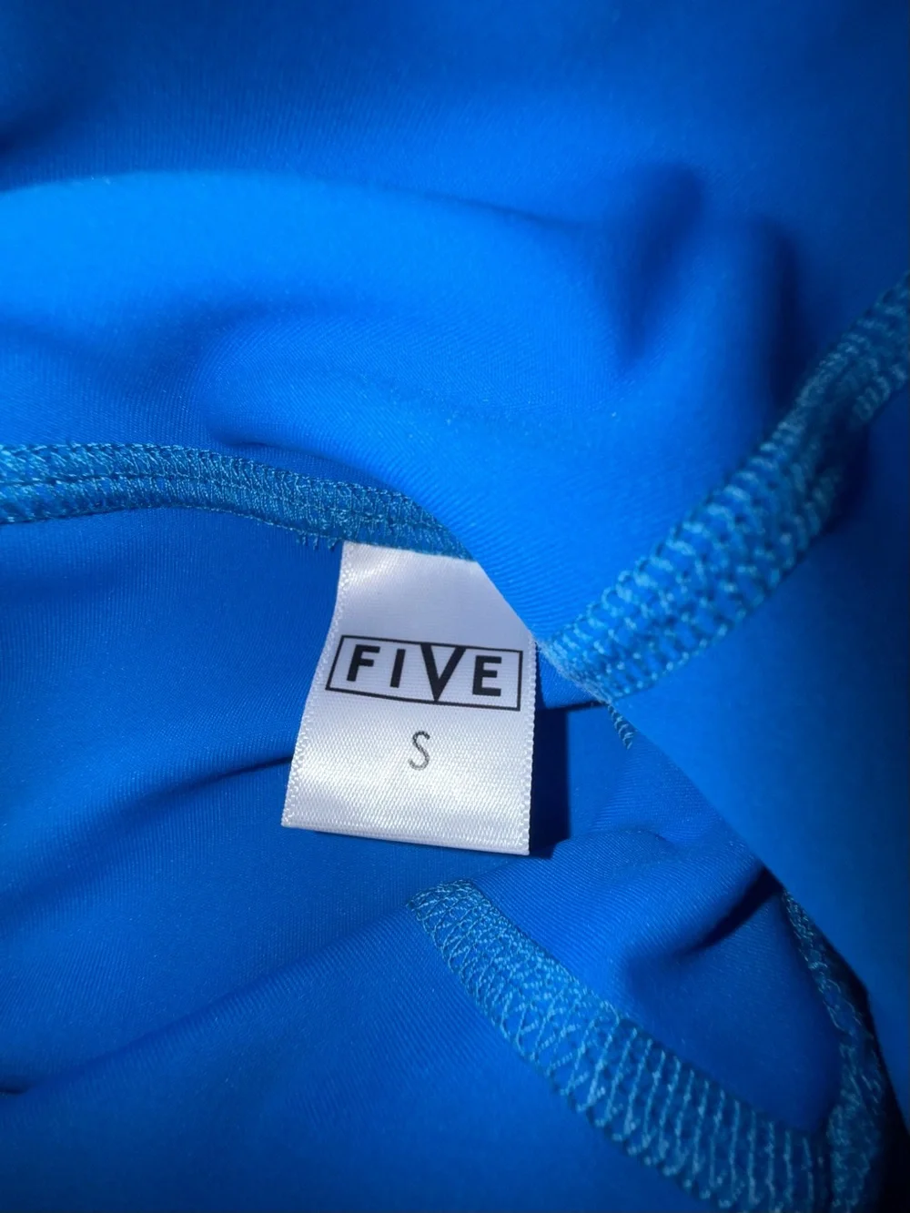 Five the Label NWT!! High-Waist Eye-lite Shorts in Bright Blue Size Adult Small